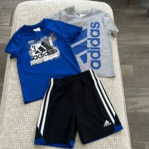 Toddler ADIDAS Boy shorts outfit Size 3T